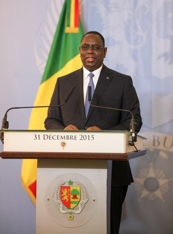 Message à la Nation du Président de la République Macky Sall à l'occasion du nouvel An