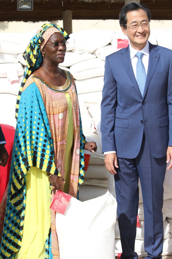 Sécurité alimentaire : Le Japon dote le Sénégal de 8700 tonnes de riz