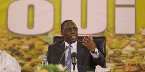 Référendum : Macky Sall convoque le Conseil national de l'Apr