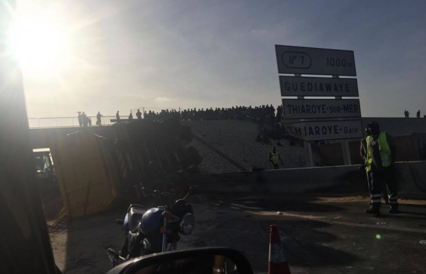 Image: Accident de poids lourd sur l’autoroute…