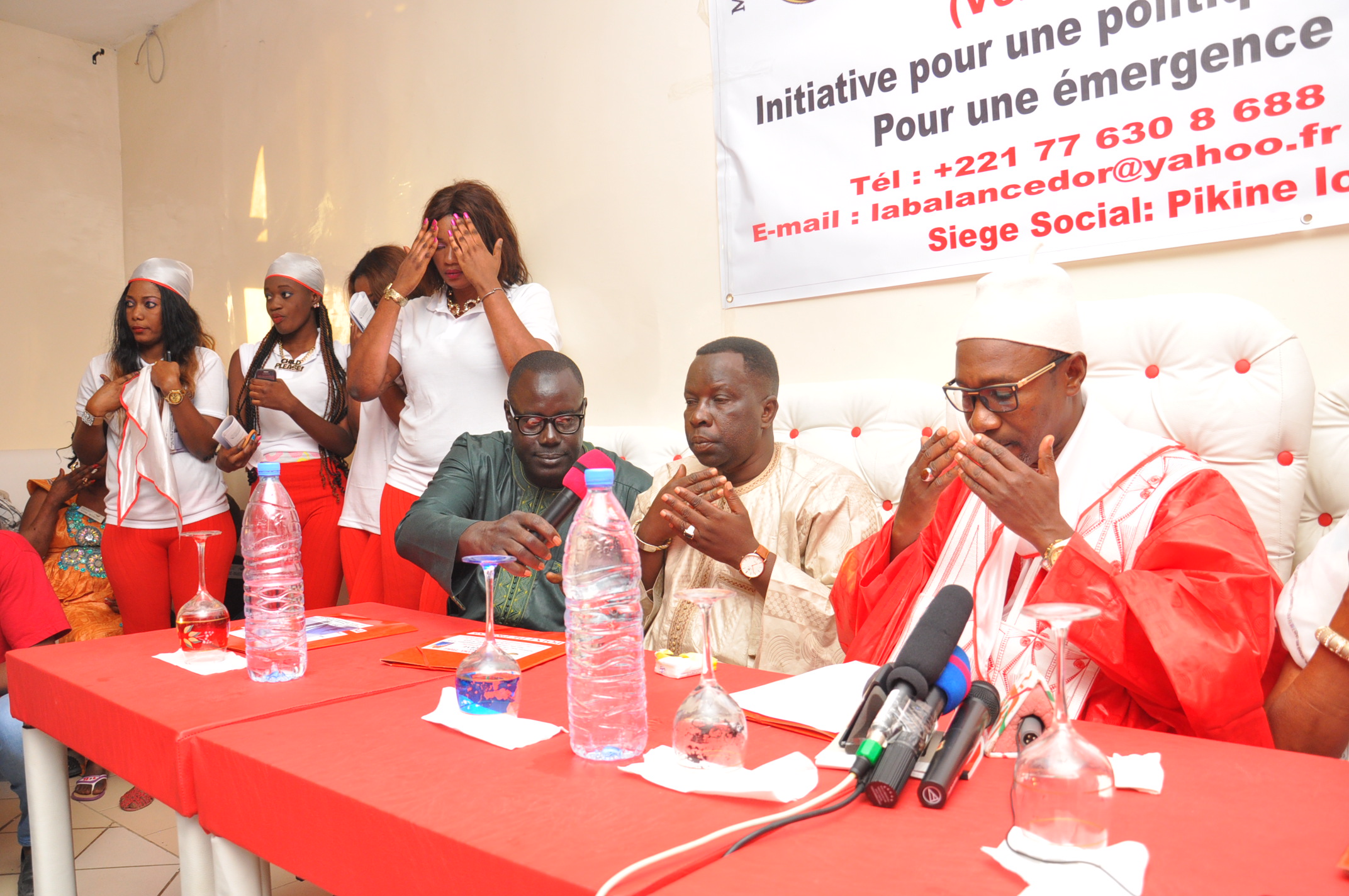 Ibra gueye President du mouvement " YOONOU TERANGA" mobilise Pikine pour un OUI massive le 20 mars.