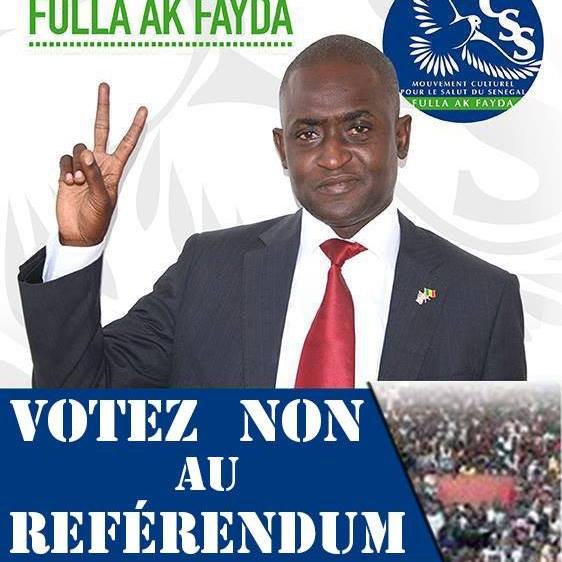 Abdoulaye Mamadou GUISSE  Président du Parti MCSS/Fulla ak Fayda «Que Macky SALL nous dise d’ou viennent ces milliards de la campagne du OUI ? ».