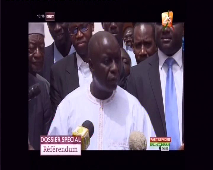 Idrissa Seck : "Macky Sall ne mérite même pas qu’on réponde à son appel"