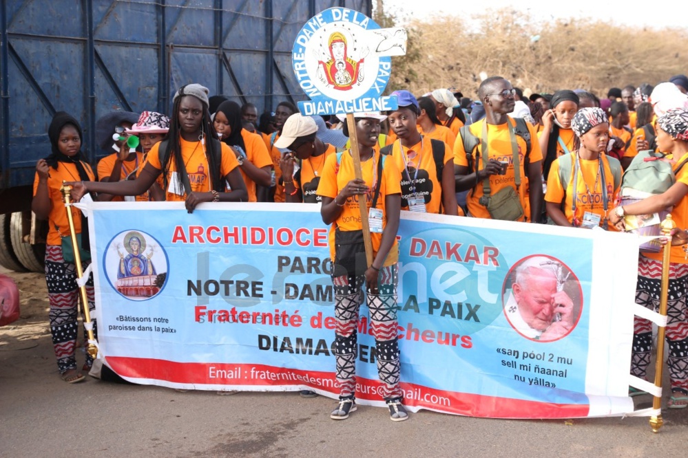 Pèlerinage marial de Popenguine 2016 : Les pèlerins ont entamé la 36ème édition de la marche