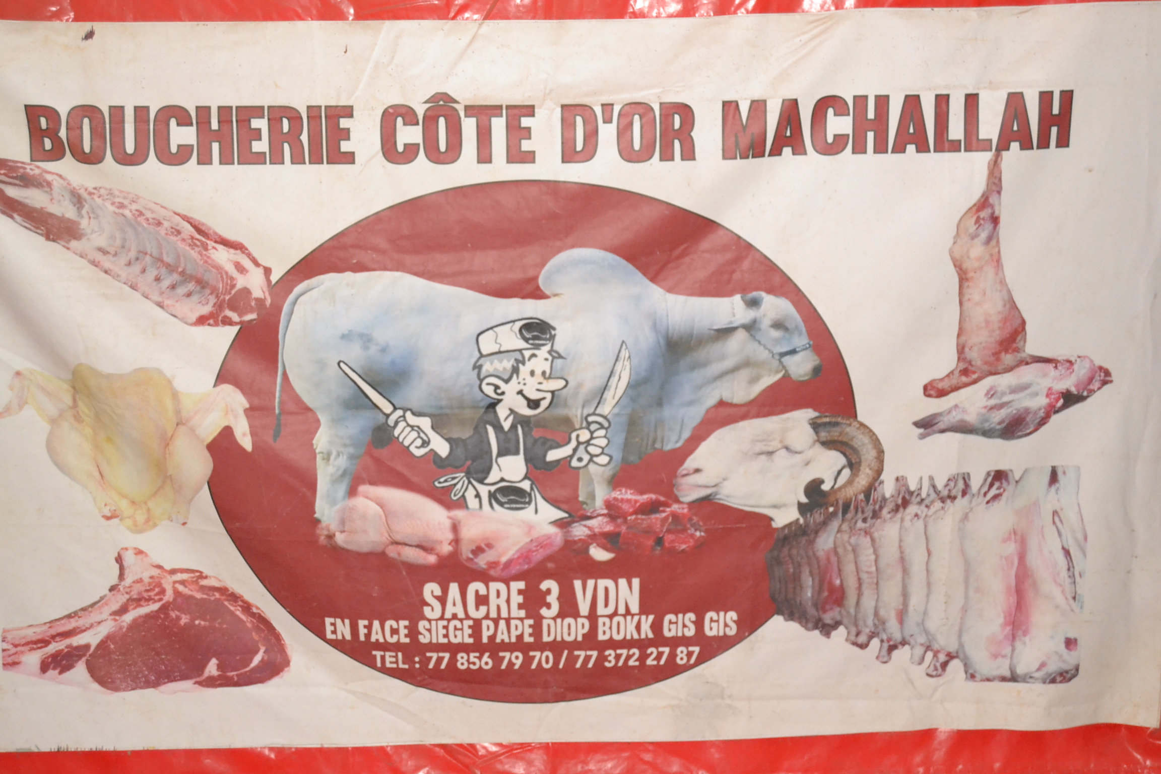 Boucherie Cote d'Or: Achetez de la viande de mouton, veau, boeuf, et gagnez le nouveau album de Youssou Ndour "Senegal Rek"