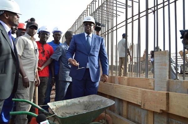 Macky Sall sur les chantiers de Diamniadio : “Nous avons une ambition d’émergence, donc, il faut accélérer”