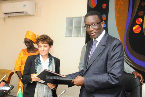 Amadou Bâ, ministre des Finances : "Ce financement additionnel de 12,7 milliards de francs Cfa permet de booster l'agriculture"