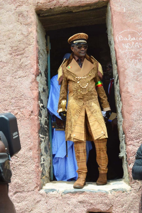 Visite symbolique de Cheikh Modou Kara sur l'île de Gorée : "un moment très fort"