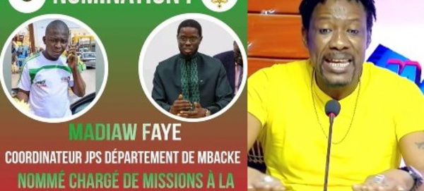 CA SE DISCUTE-Révélation explosive de Tange sur la nomination des 47 chargés de missions par Diomaye