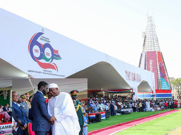 Bassirou Diomaye Faye en Gambie pour la fête nationale : Un engagement renforcé pour la coopération bilatérale