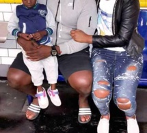 Ama Baldé et sa petite famille se la coulent douce à Paris pour oublier sa suspension