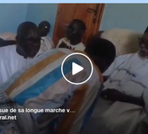 Vidéo: A l’issue de sa longue marche vers Touba, Talla Sylla reçu par le Khalif général des Mourides, Serigne Sidy Mokhtar Mbacké