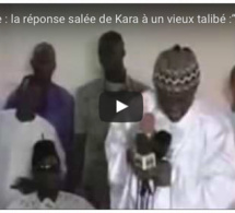 Vidéo – Incroyable : la réponse salée de Kara à un vieux talibé :”Ladjoumala, je ne te demande rien…”Regardez!