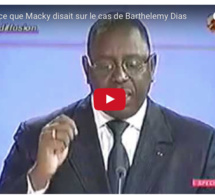 Vidéo archive : Quand Macky Sall exigeait la libération de Barthélémy Dias