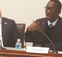 USA-Social: Babacar Diagne expose au congrès les résultats du Sénégal en matière de lutte contre la malnutrition