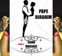 Exclusivité-Nouveau Single de Pape Birahim : Sama Mariage