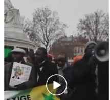 Vidéo : Pendant ce temps, Mànkoo Wattu Sénégal tient sa marche en France avec Mamadou Lamine Diallo et Déthié Fall, regardez...