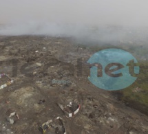 Voici les images prises par un drone, Mbeubeuss après l'incendie du jeudi dernier!!