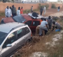 Vidéo – Accident sur l’autoroute à péage près de Thiaroye