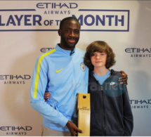 Photo: Yaya Touré élu joueur du mois de décembre par Manchester City