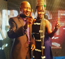 Maestro Bonkana Maiga et l'artiste sénégalaise Maréma