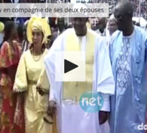 Vidéo: Adama Barrow en compagnie de ses deux épouses... Regardez!!