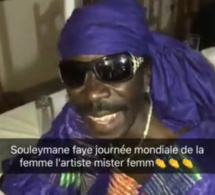 Vidéo – Célébration du 08 Mars: Souleymane Faye s’habille en taille basse …Regardez