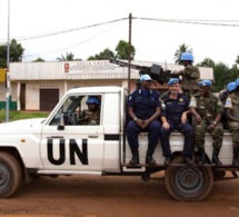 Victime d'une embuscade d'individus armés, un casque bleu sénégalais tué à Bangui