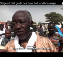 Vidéo : Cheikh Ndigueul Fall, guide des Baye Fall rend hommage à Cheikh Tidiane Sy al Maktoum