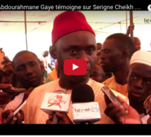 Vidéo-Tafsir Abdourahmane Gaye: "Serigne Cheikh restera toujours vivant dans les coeurs et les esprits"