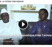 Vidéo-Le président de la République Macky Sall chez Baba Maal : l'artiste magnifie l'oeuvre du chef de l'Etat