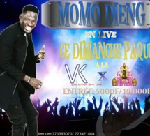 Momo Dieng le nouveau chouchou de la jeunesse à la VILLA KRISTAL EX NIRVANA le 16 avril jour de pâques.