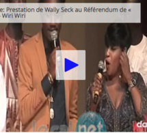 Grand Théâtre: Wally Seck chauffe la salle en ouverture du "Référendum" de la troupe Soleil levant