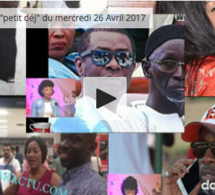 Vidéo: Infos people Walf "petit déj" du mercredi 26 Avril 2017