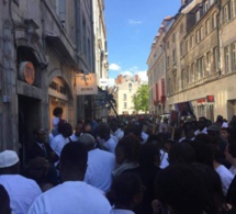 Hommage rendu à Mamadou Lamine Diédhiou, ce Sénégalais tué en France (Besançon), il y a quelques jours