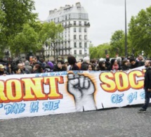 France: Première manifestation à Paris après l'élection d'Emmanuel Macron