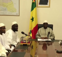 Vidéo – Mouhamadou Moudjitaba DIALLO et Mame Diarra NGOM reçu par Macky Sall…Regardez