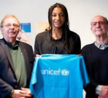 Nafissatou Thiam, nouvelle ambassadrice de l’Unicef