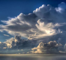 Des amas nuageux qui occasionneront des pluies prévus cette soirée...