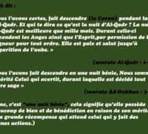 Serigne Sam MBAYE : Laylatoul Qadr ak ngëneelu dundal Nguddi ngi