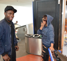 WUYUMA EUROPEAN TOUR: Arrivée de Viviane Chedid à l'aéroport d'Arlanda de Stockolm. Regardez