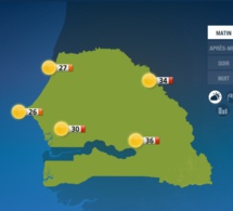 METEO: Les conditions atmosphériques de "moins en moins favorables à des manifesttations pluvieuses" à partir de lundi (ANACIM)