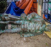 La statue de Faidherbe tombe naturellement ce 5 septembre 2017