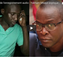 Yakham Mbaye sur l'enregistrement audio qu'on lui a attribué : "cette affaire a failli détruire mon honneur et faire de moi un insulteur public"