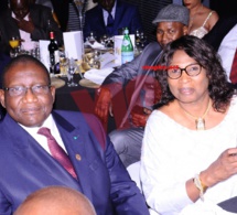 SEM Bassirou Sene ambassadeur du Sénégal à Paris au gala des Award African Leadership de Paris avec le MEDS de Mbagnick Diop.