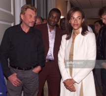 Photos : Youssou Ndour, Syndièly Wade et Johnny Halliday