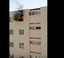 VIDÉO: Affrontement entre les étudiants et les GMI, une chambre prend feu à la cité Claudel. Regardez