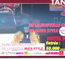 VIDÉO: LANCEMENT DE LA NOUVELLE COLLECTION MATA STYLE LE 17 MARS À L'HOTEL PULLMAN AVEC TANGE VIPEOPLES. REGARDEZ