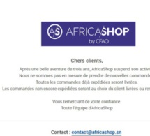 E-Commerce : Africashop ferme boutique