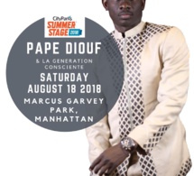 SUMERSTAGE 2018 NEW AFRICAN PRODUCTION PRÉSENTE PAPE DIOUF &amp; LA GÉNÉRATION CONSCIENTE A NEW YORK